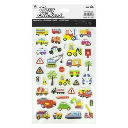 Adesivo stickers infantil 16x29cm sortidos