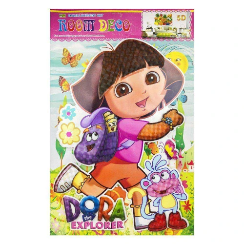 Adesivo infantil personagens gg 80cm auto relevo sortidos Magic comercial
