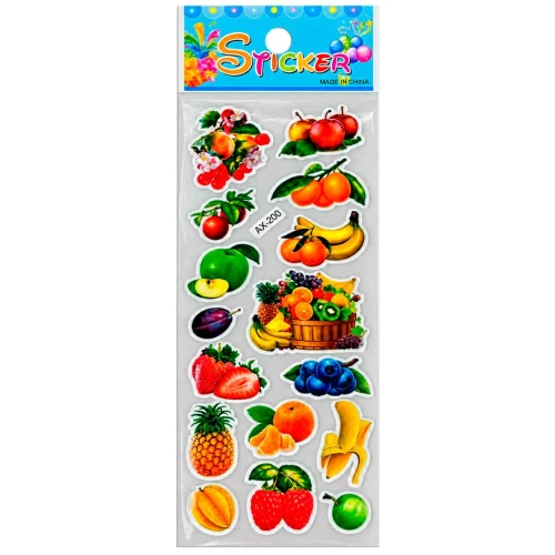 Adesivo stickers pequenos modelos sortidos cartela Adesivo stickers pequenos modelos sortidos cartela