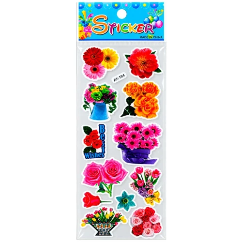 Adesivo stickers pequenos modelos sortidos cartela Adesivo stickers pequenos modelos sortidos cartela