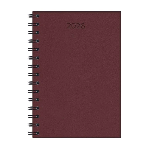 Agenda 2026 capa dura espiral lisa 320 folhas sortidas Redoma Agenda 2026 capa dura espiral lisa 320 folhas sortidas Redoma