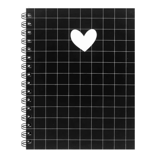 Agenda permanente capa dura 100 folhas 16x21,5cm planner