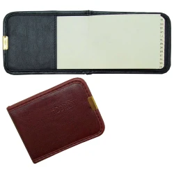 Agenda telefone couro de bolso address