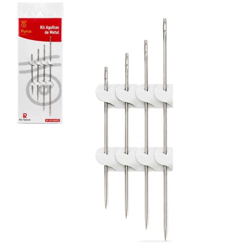 Agulha de mão grande kit 4 unidades Agulha de mão grande kit 4 unidades