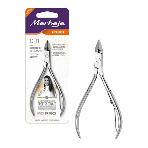 Alicate para cutícula aço inox c01 Alicate para cutícula aço inox c01