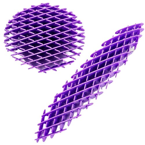 Anti-stress plástico fidget worm