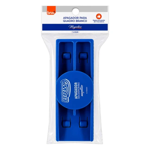 Apagador para quadro branco para 02 pincéis BRW Apagador para quadro branco para 02 pincéis BRW