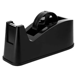 Aparelho para fita adesiva grande preto