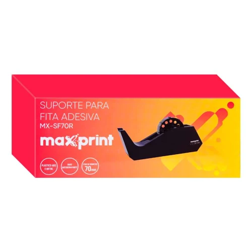 Aparelho para fita adesiva grande preto Maxprint
