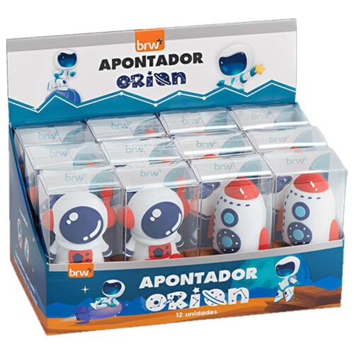 Apontador decorado espaço orion