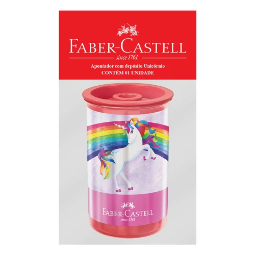 Apontador depósito Unicórnio blister Faber Castell