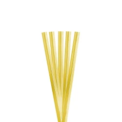 Arame gravatinha dourado 11cm 100 unidades