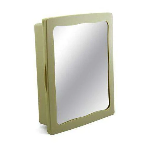 Armário para banheiro com espelho 36x30,5 areia plastibrasil