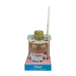 Aromatizador de ambientes 250ml Floral cor de rosa