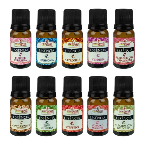 Aromatizador para difusor essência 10ml sortidas
