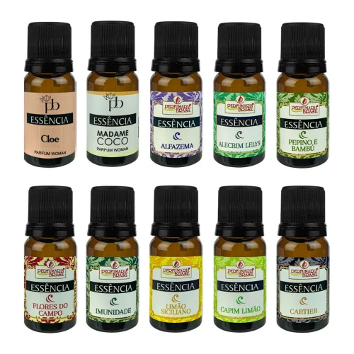 Aromatizador para difusor essência 10ml sortidas