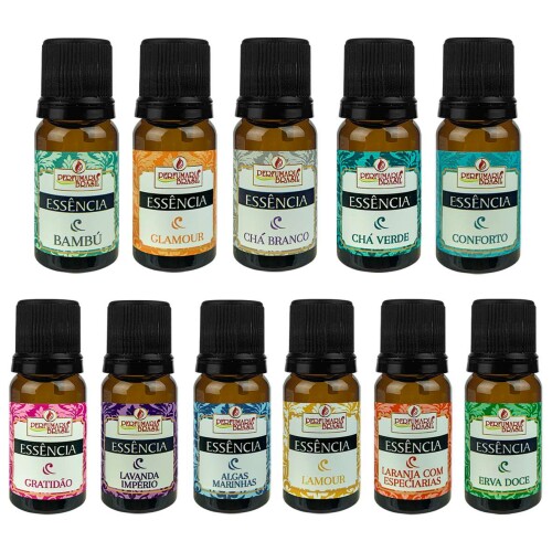 Aromatizador para difusor essência 10ml sortidas