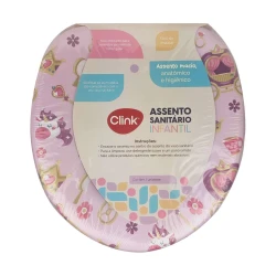 Assento sanitario infantil 27,5cm decorado
