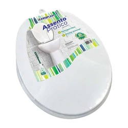 Assento sanitário pratico branco