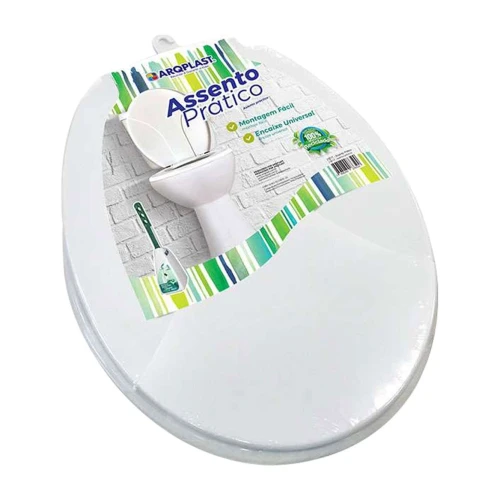 Assento sanitário pratico branco