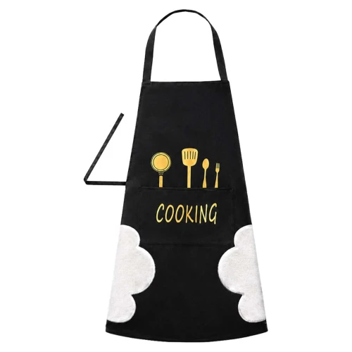 Avental de poliéster adulto 71x66cm cooking sortido