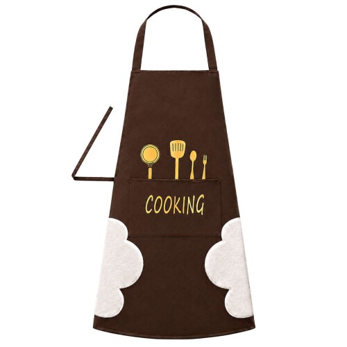 Avental de poliéster adulto 71x66cm cooking sortido Avental de poliéster adulto 71x66cm cooking sortido