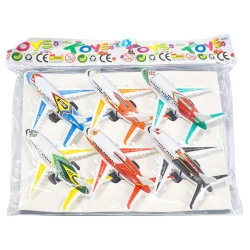 Avião metal boing 8cm com 6 unidades