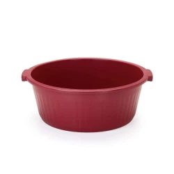 Bacia plástica 18 litros sortidas Plasmont