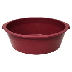 Bacia plástica 80 litros canelada