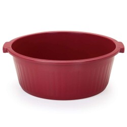 Bacia plástica 45 litros sortidas Plasmont