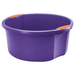 Bacia plástica 80 litros colorida Rischioto
