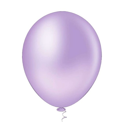 Balão Pic pic 9 lilas 50 unidades Granfesta