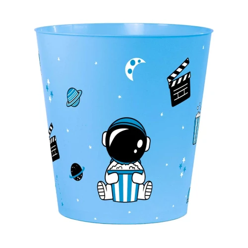 Balde de pipoca mundo da lua