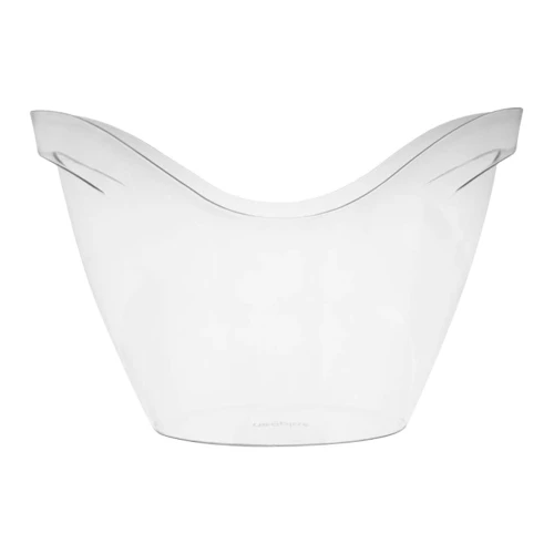 Balde para gelo acrilico 8 litros champanheira transparente neoplas Balde para gelo acrilico 8 litros champanheira transparente neoplas