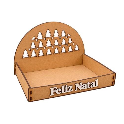 Bandeja decorativa mdf Café 27,5x18cm Bandeja decorativa mdf Café 27,5x18cm