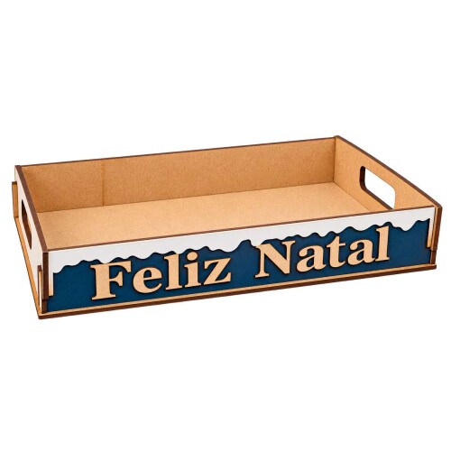 Bandeja decorativa mdf Café 27,5x18cm Bandeja decorativa mdf Café 27,5x18cm