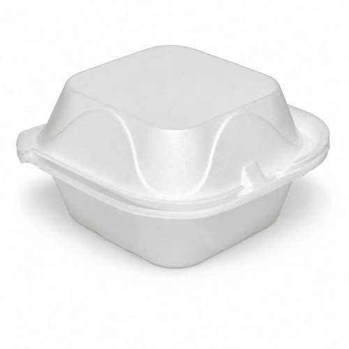 Bandeja isopor para hamburguer Tampa 15x15cm 100 unidades Bandeja isopor para hamburguer Tampa 15x15cm 100 unidades