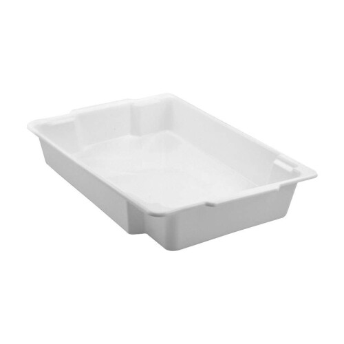 Bandeja topa tudo 51x35x7cm 10 litros branca (v) Bandeja topa tudo 51x35x7cm 10 litros branca (v)