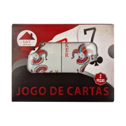 Baralho de plástico 02 jogos LT24078