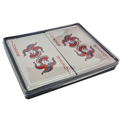 Baralho de plástico 02 jogos LT24078