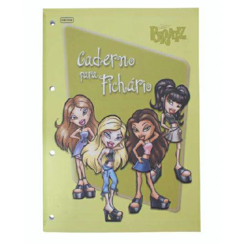 Bloco 04 furos Bratz 96 folhas