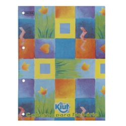 Bloco 04 furos kiut 96 folhas