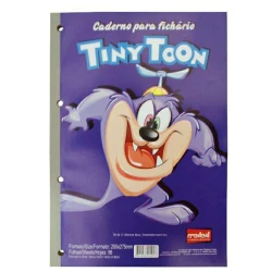 Bloco 04 furos tiny toon 96 folhas