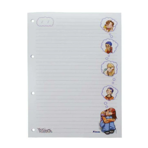 Bloco 04 furos witch 96 folhas