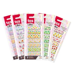 Bloco adesivo Tris marca páginas Holic 140 folhas com 07 unidades