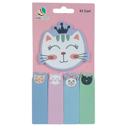 Bloco adesivo decorado bichinhos sortidos