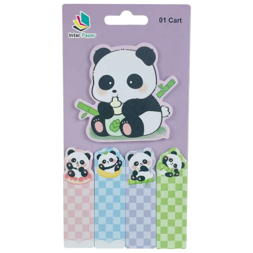 Bloco adesivo decorado bichinhos sortidos