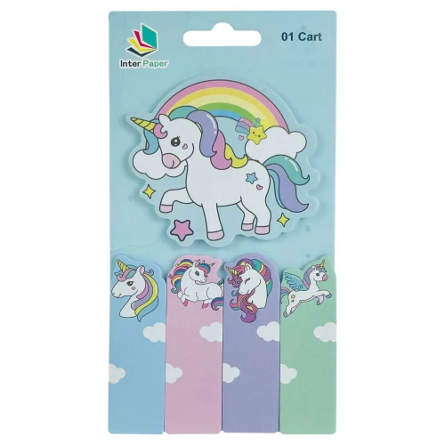 Bloco adesivo decorado bichinhos sortidos