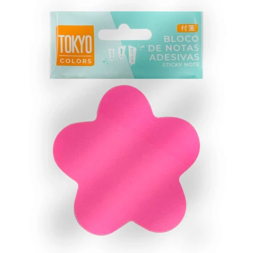 Bloco adesivo figuras 76x76mm 100 folhas