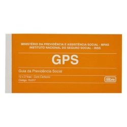 Bloco carnê gps
